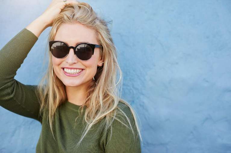An image of a woman's smile after a Cosmetic Dentistry procedure in Edmond, OK