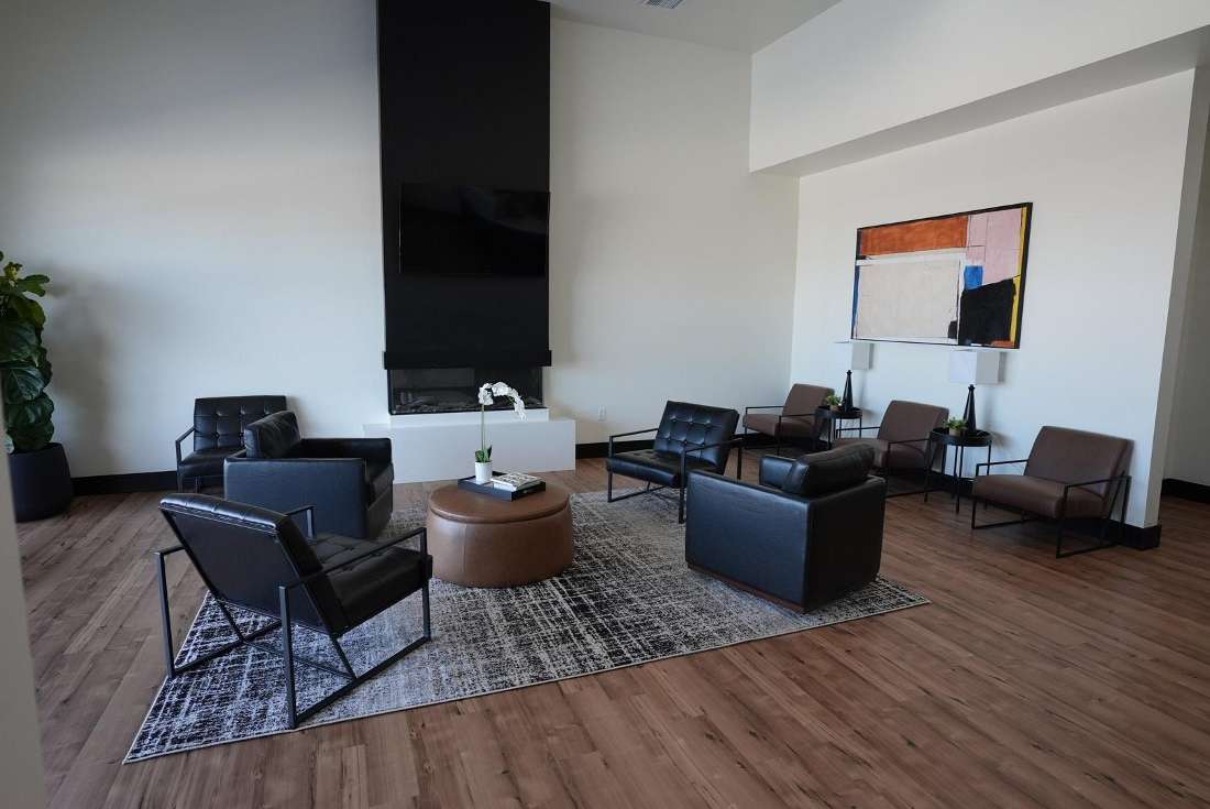 Waiting area in Edmond Dental Center, Edmond, OK.
